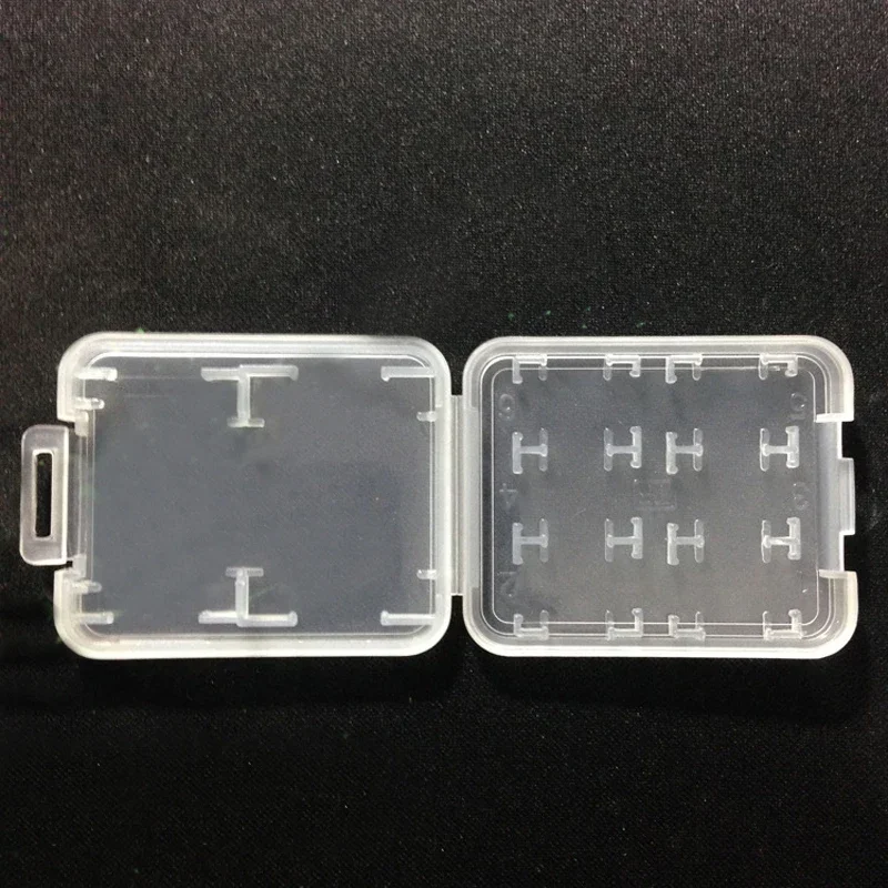 Новая коробка для карт памяти 8 в 1, 8 слотов, Micro SD TF SDHC MSPD, защитная коробка для карт памяти, чехол для хранения, пластиковый держатель 8 в 1, чехол