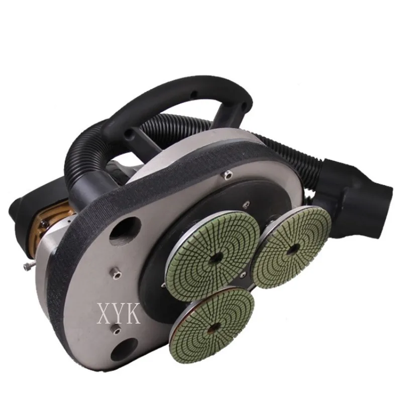 Electric Handheld Stone Wet Polisher For Marble Granite Countertop Surface Grinding Polishing Water Cooling Construction Tool