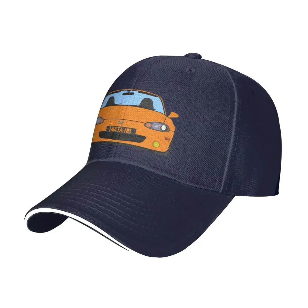 Evolution Orange NB Miata Roadster Baseball Cap Golf Hats Luxury Hat Beach Hat Boy Cap Women'S