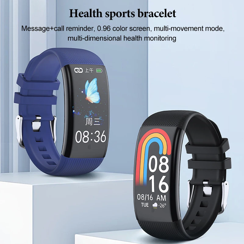 

fitness bracelet blood pressure monitor running sports bracelet Pedometers for walking personalized sports bracelet for swimming