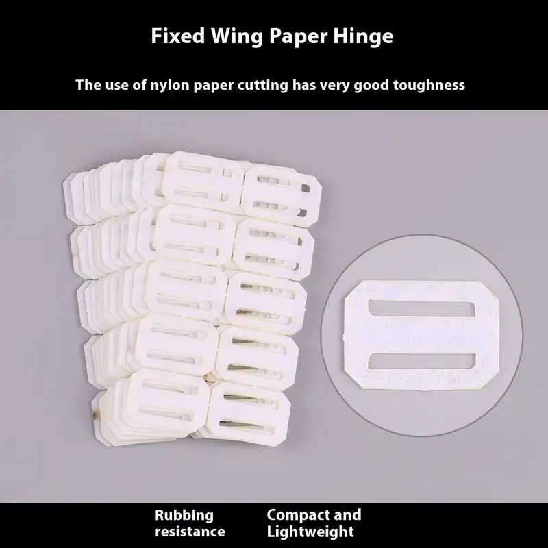 Model Airplane Paper Hinge Light Hinge Kt Aircraft Fixed Wing Aircraft 3d Aircraft Rudder Surface Connection Paper Movable Blade