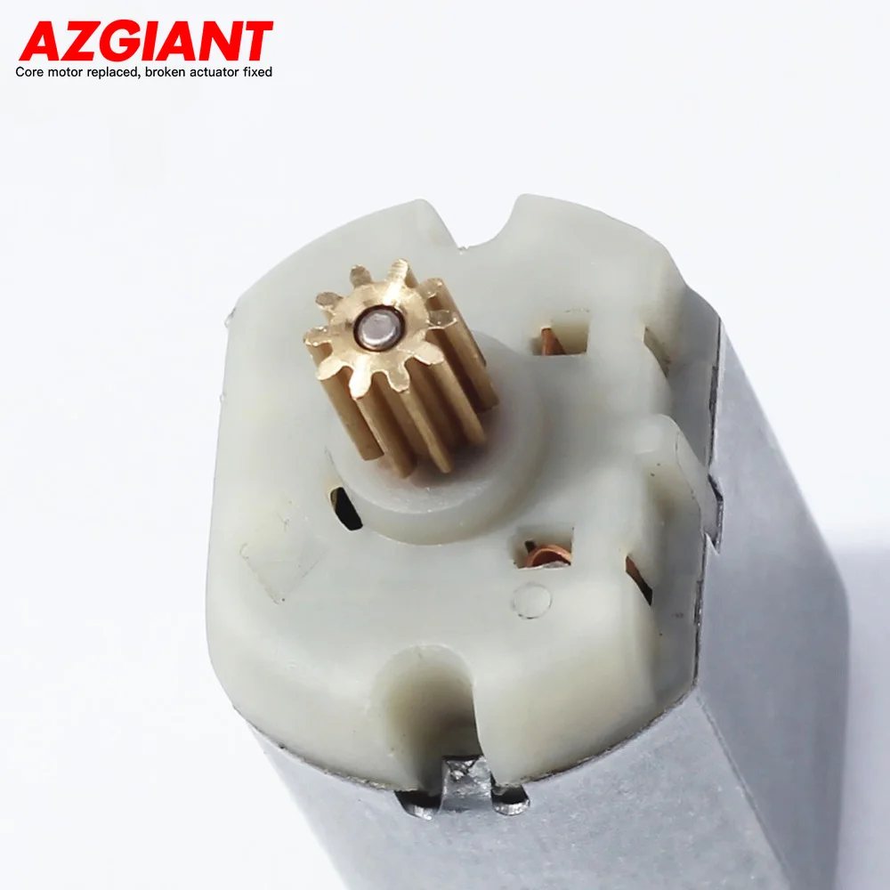 AZGIANT 10 Teeth (6*7mm) Car Latch Door Lock Motor 12V DC For Volkswagen Golf 6 Cover Trunk Lock For OPEL VECTRA C