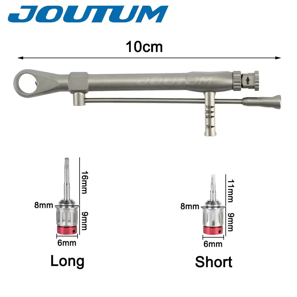 1Pc Dental Universal Implant Torque Screwdrivers Wrench Dental Implant Restoration Tool Kit 10-70NCM