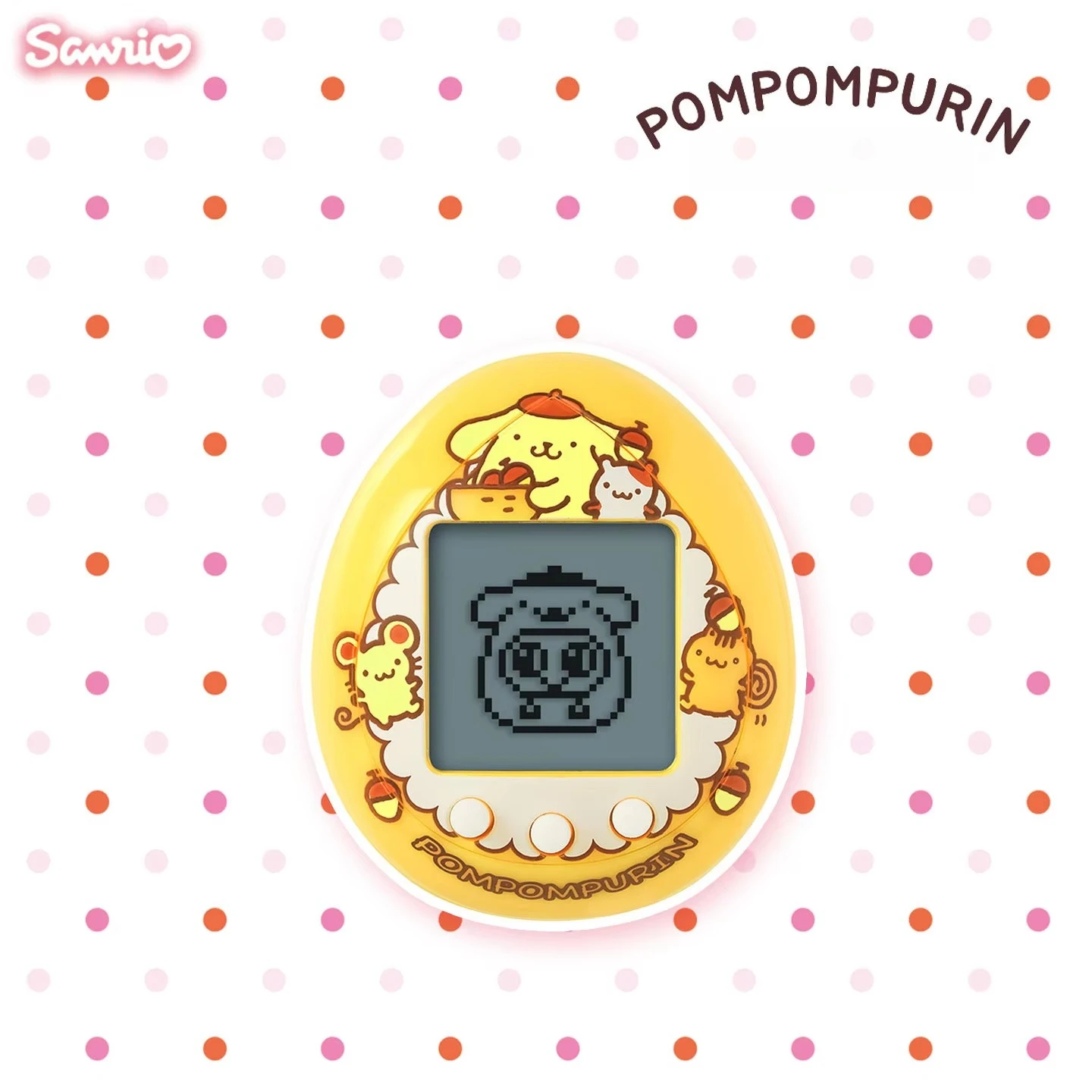 Kawaii Sanrio Characters Tamagotchi Mini Handheld Virtual Pet Console Pompompurin Hello Kitty My Melody Kuromi Pocket Game Toy view 2