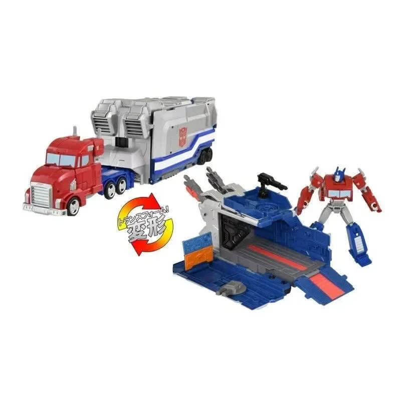 Takara Tomy DX Earth Spark transformateurs jouets Optimus Prime ensemble de voiture de Combat figurines d'action Robot transformateurs figurines jouets