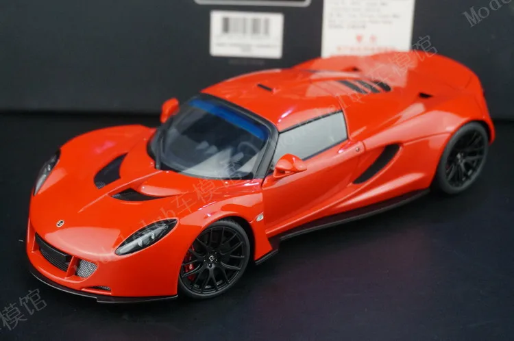 Autoart 1:18 Hennessey Venom GT Alloy Fully Open Simulation Limited Edition Alloy Metal Static Car Model Toy Gift