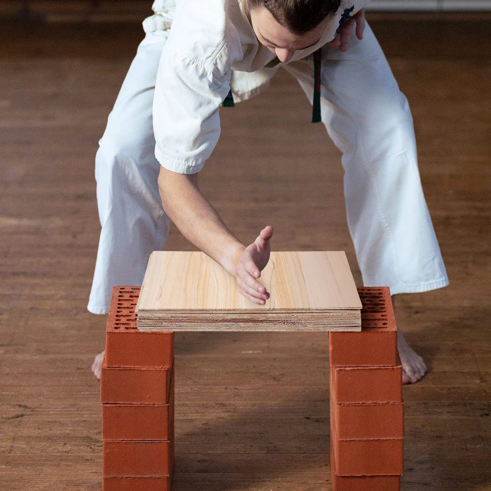 

10pcs Breaking 03cm Thick Kids Taekwondo Karate Martial Professional Breaking Plank Training Accessories Performing Plank