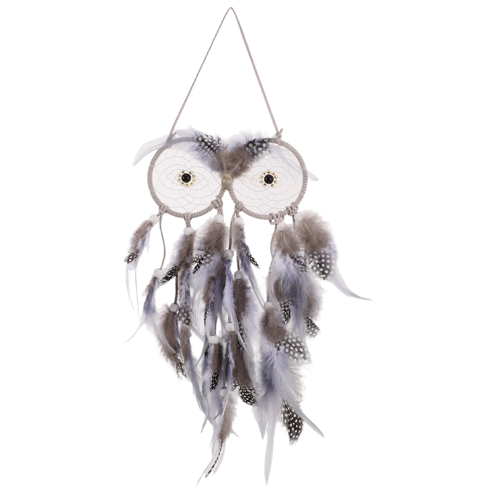 

Owl Dream Catcher Home Decor Wall Hanging Handmade Ornament Boho Room Decor Bedroom Wall Hanging Sturdy Materials Craftsmanship