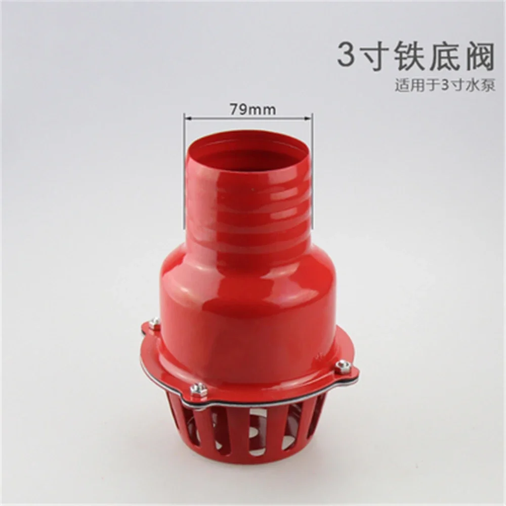 2 Inch 3 Inch 4 Inch Self-priming Water Pump Bottom Valve Fittings Filter Mesh Plastic Flange Water Filter