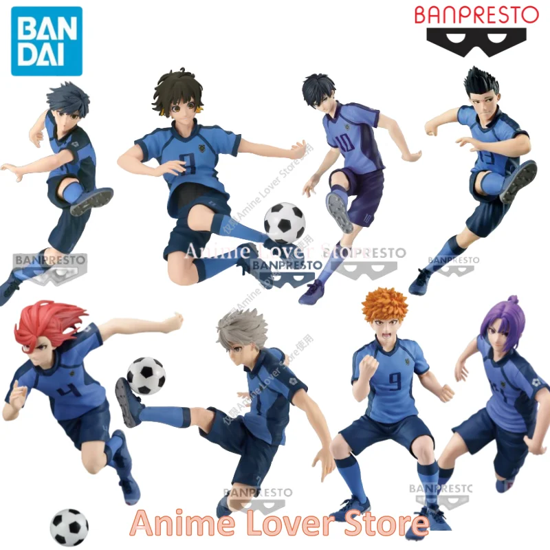 

In Stock Original Bandai Banpresto BLUE LOCK Bachira Meguru Isagi Yoichi Nagi Seishiro Rensuke Kunigami Anime Figures Toys