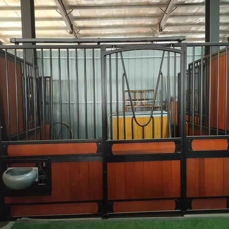 Customization High Quality Portable Prefab Hot Galvanized Steel Customized Size Horse Stable with 1 Year Warranty for Farms New