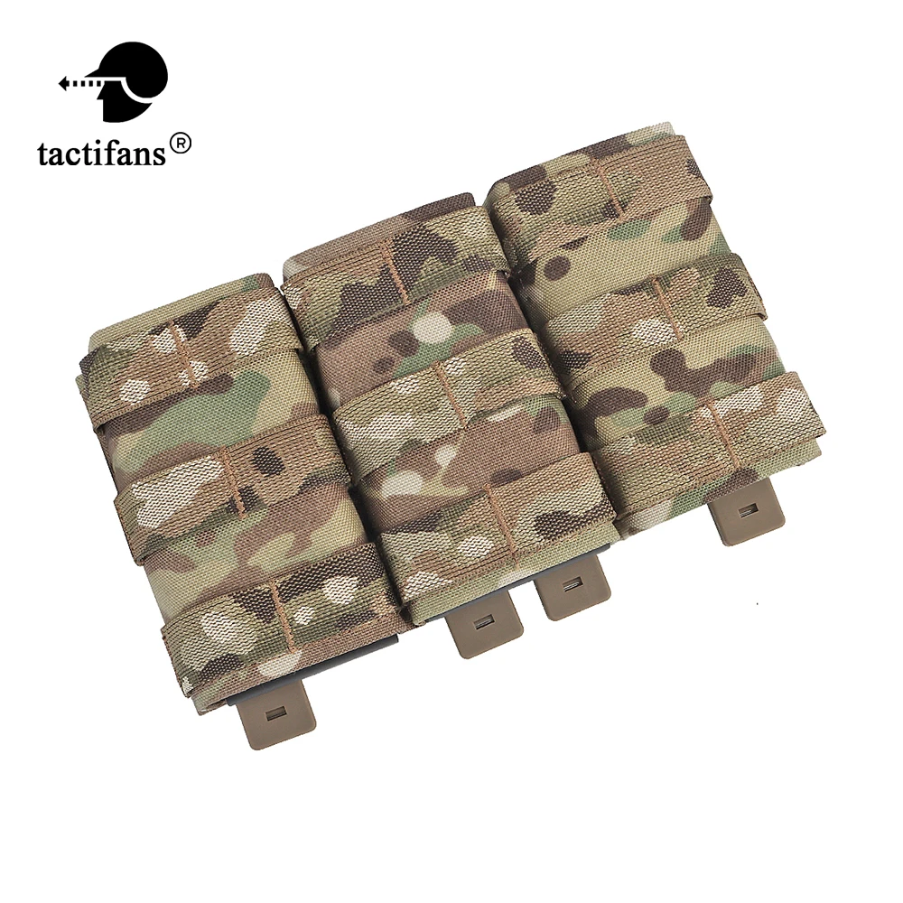 MOLLE M4 AK47 Triple Magazine Pouch Retention Inserts Malice Clip For LV119 FSCK AVS FCPC Tactical Vest Paintball Accessories