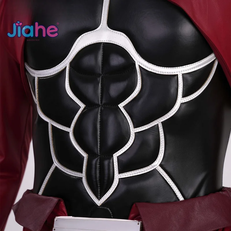 

Аниме Fate/stay night EMIYA Косплей Арш Костюм Черный кожаный топ фартук и брюки комплект Хэллоуин вечерние красивые мужчины женщины униформа