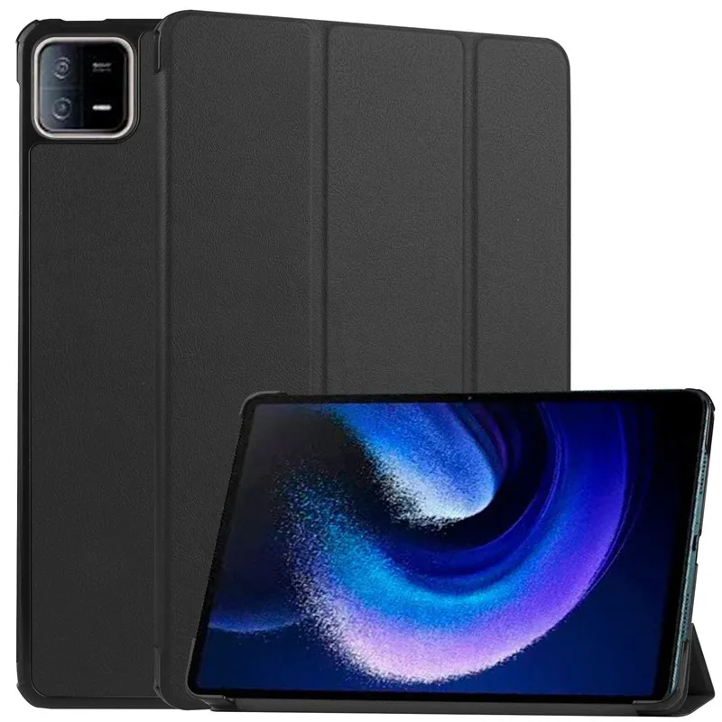 

Умный чехол для планшета XiaoMi Mi Pad 6/Pro, ультратонкий Магнитный флип-чехол, кожаный чехол для XiaoMi 6/Pro, чехол с кронштейном