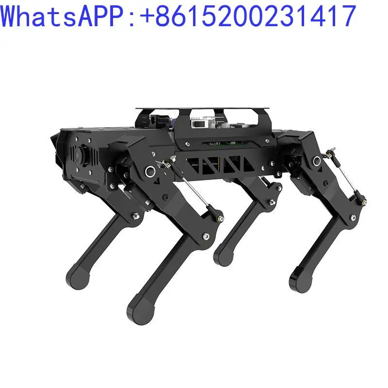 

ROS robot quadruped robot dog PuppyPi biomimetic quadruped intelligent programming AI visual recognition