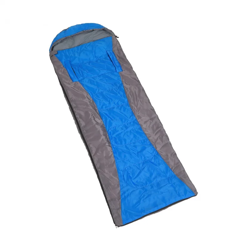 

Adult Outdoor Camping Envelope Sleeping Bag with Hat, Camping Office Lunch Break Camping Hiking Tent Sleeping Bag