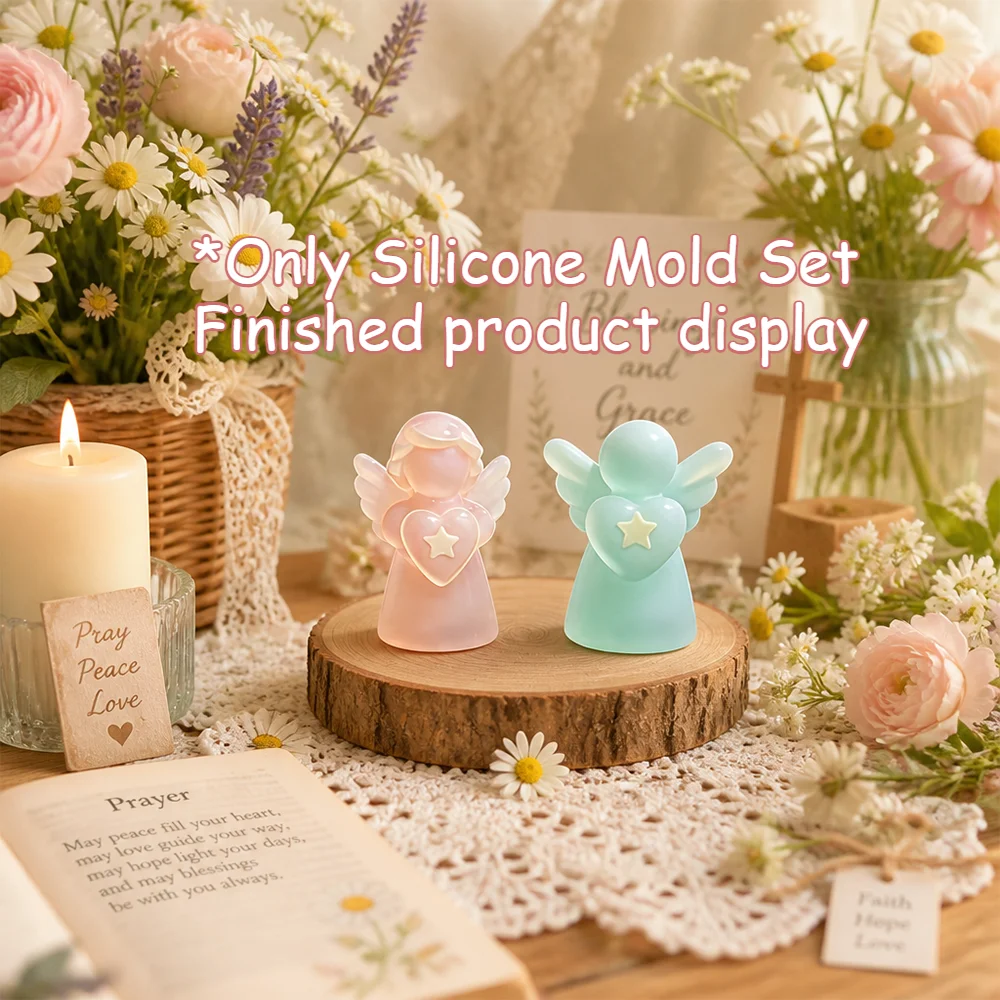 Molde de silicona 3D de 2 piez - Candle Making Design reseña y precio