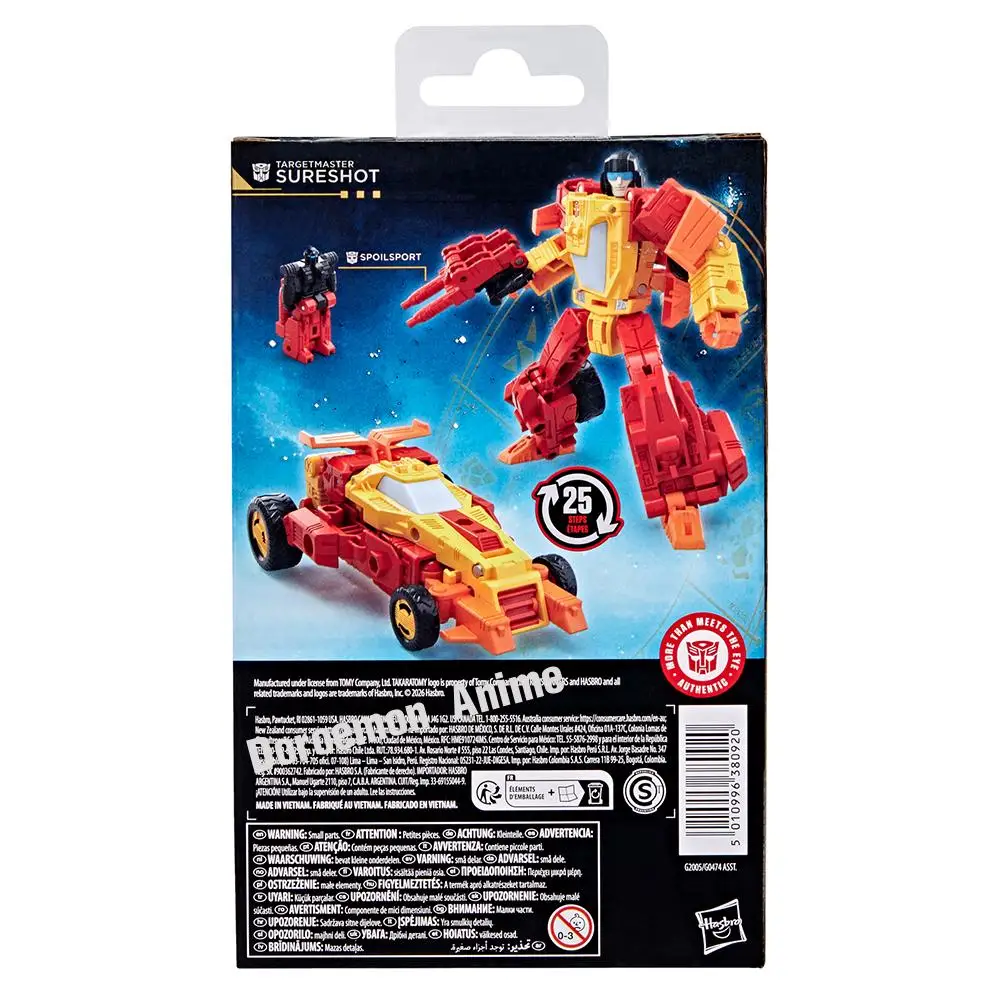 Auf Lager Original Hasbro Transformers Age of The Primes Deluxe Class Targetmaster Sureshot Actionfigur Kinder Fans Modell Geschenke