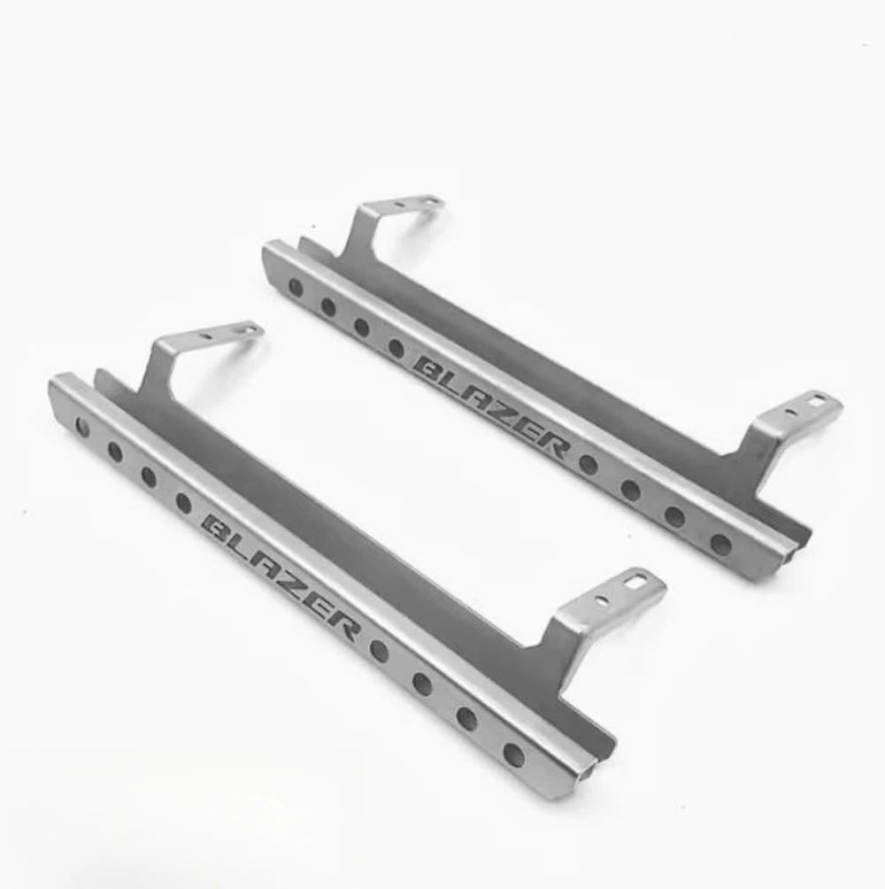 1/10 Crawler car Metal Side Sliders fit Traxxas trx4 Chassis Chevy Blazer k5 RC Truck 1 10 Radio Control toys