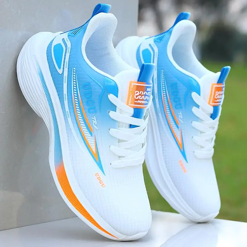 

Men's Summer Ultra-light Running Shoes Soft Bottom Multi-functional Student Net Breathable Sports Shoes Casual Fashionable
