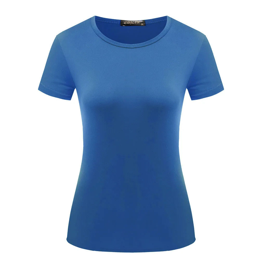 تي شيرت نسائي Cleanfit من Faionable ort Sve للسيدات توب opee شتاء 206 قماش كتان على شكل حرف a Sve مواد أخرى 00% #3