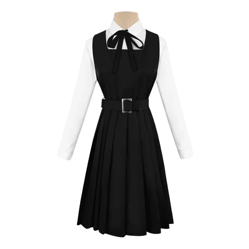 

A,3'g/CosplayChainsaw Man Mitaka Asa Cosplay Costume JK School Uniform Women Shirt Dress War Devil Suit Halloween Part3'd,5;h.9/
