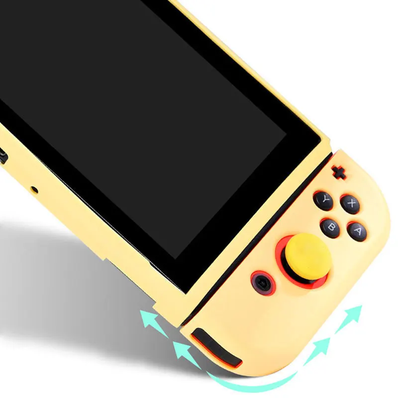 Soft TPU Case For Nintendo Switch Game Console NS JoyCon Controller Shell Fashion Candy Color Protective Cover Accessories