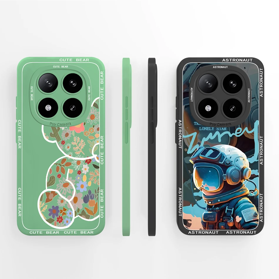 Xiaomi用の柔らかいパンダのバックカバー,Redmi note 14 pro plus用のかわいいケース,4g,5g,ギフト