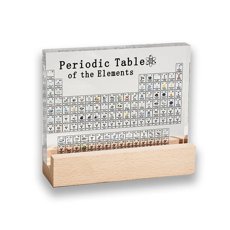 

Chemical Elements Periodic Table Elements Buried in Physical Ornaments Creative Gifts for Teachers and Students