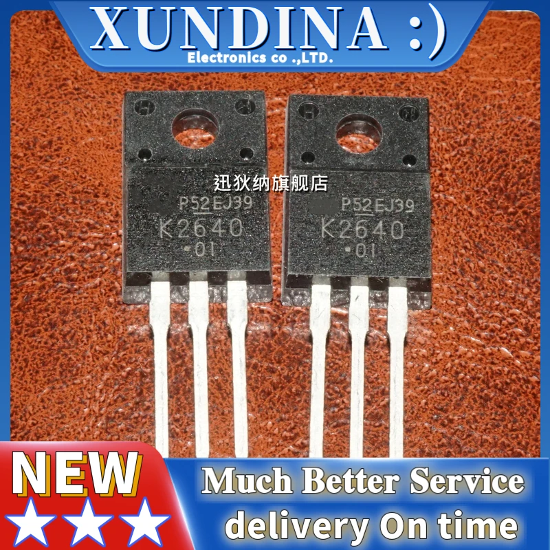 10PCS/LOT K2640 2SK2640 TO-220F new and original IC