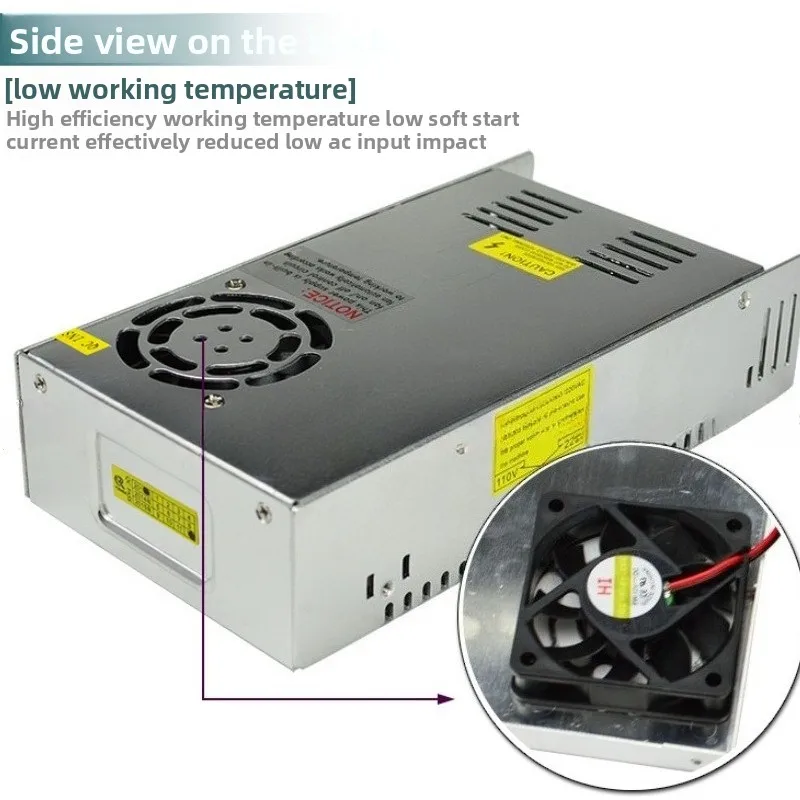S-360-12 AC To DC 12V Switching Power Supply 30A 360W LED Security Monitoring Voltage Regulator Stabilizer Source Transformer