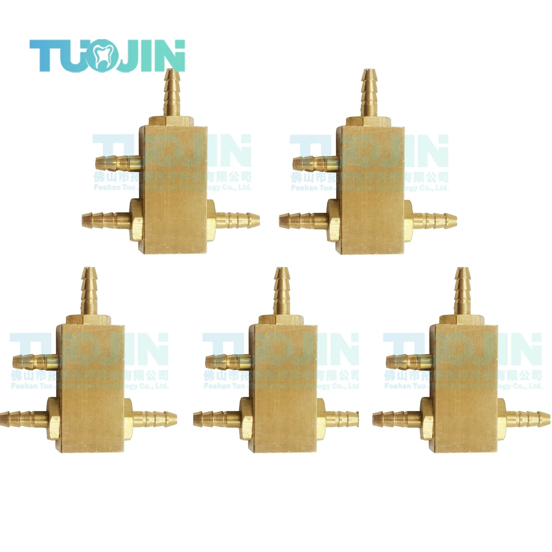 Dental Partition Valve Suitable For 4X2.5mm Tube Dental Accessories Dental Materials Equipment