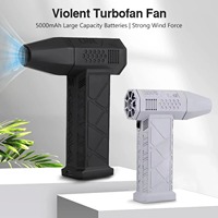 New X3 Violence Blower Mini Turbojet Fan Hand-Held Brushless Motor 130000 Rpm Wind Speed 52m/S Industrial Duct Fan.