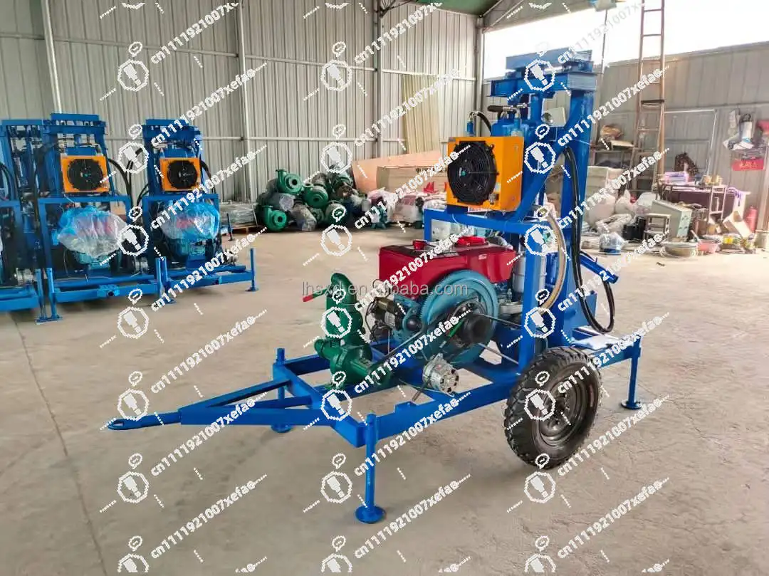 150M 22HP Mining Rig/Underground Deep Water Drilling Rig/Water Well Rotary Drilling Rig for Sale