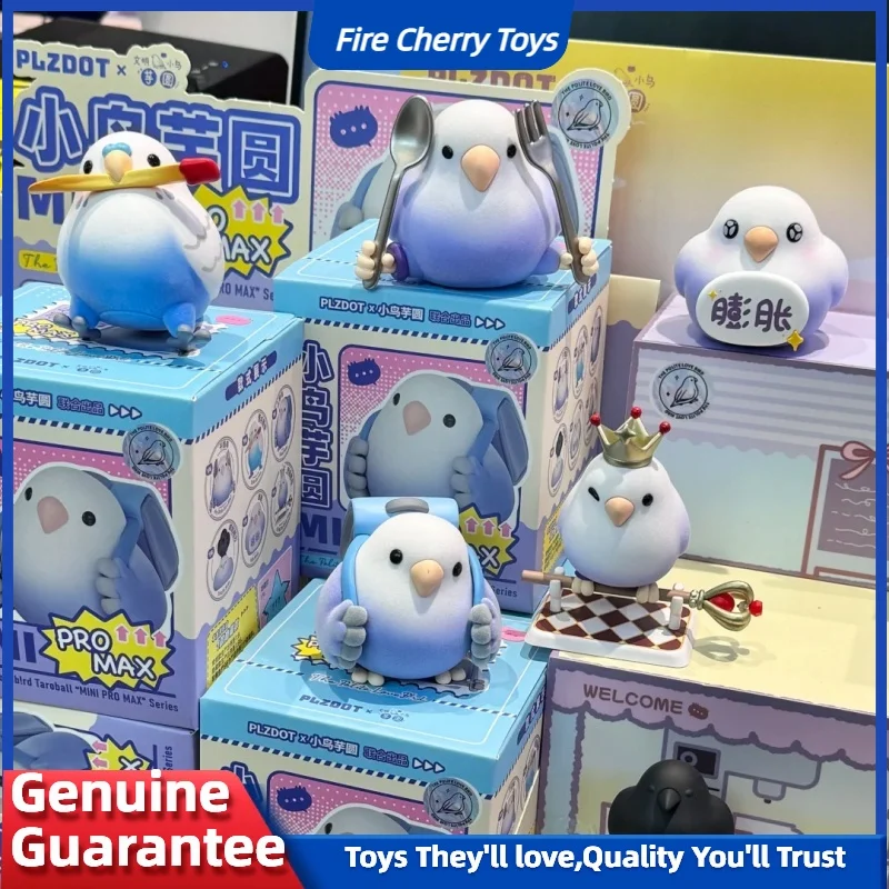 

Подлинная Plzdot Mini Bird Taro Pro Max слепая коробка Kawaii Bird Taro Balls Таинственная коробка-сюрприз Фигурка ПВХ Модель Кукла Игрушка в подарок