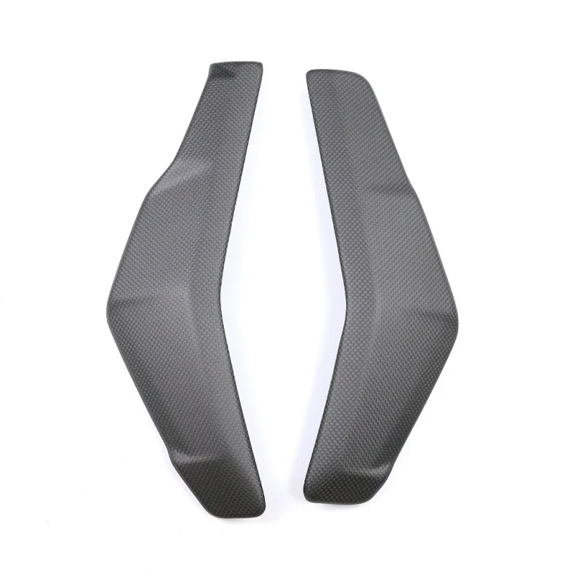 Acessórios de fibra de carbono modificados para motocicleta V2 adequada Painel lateral de proteção do radiador