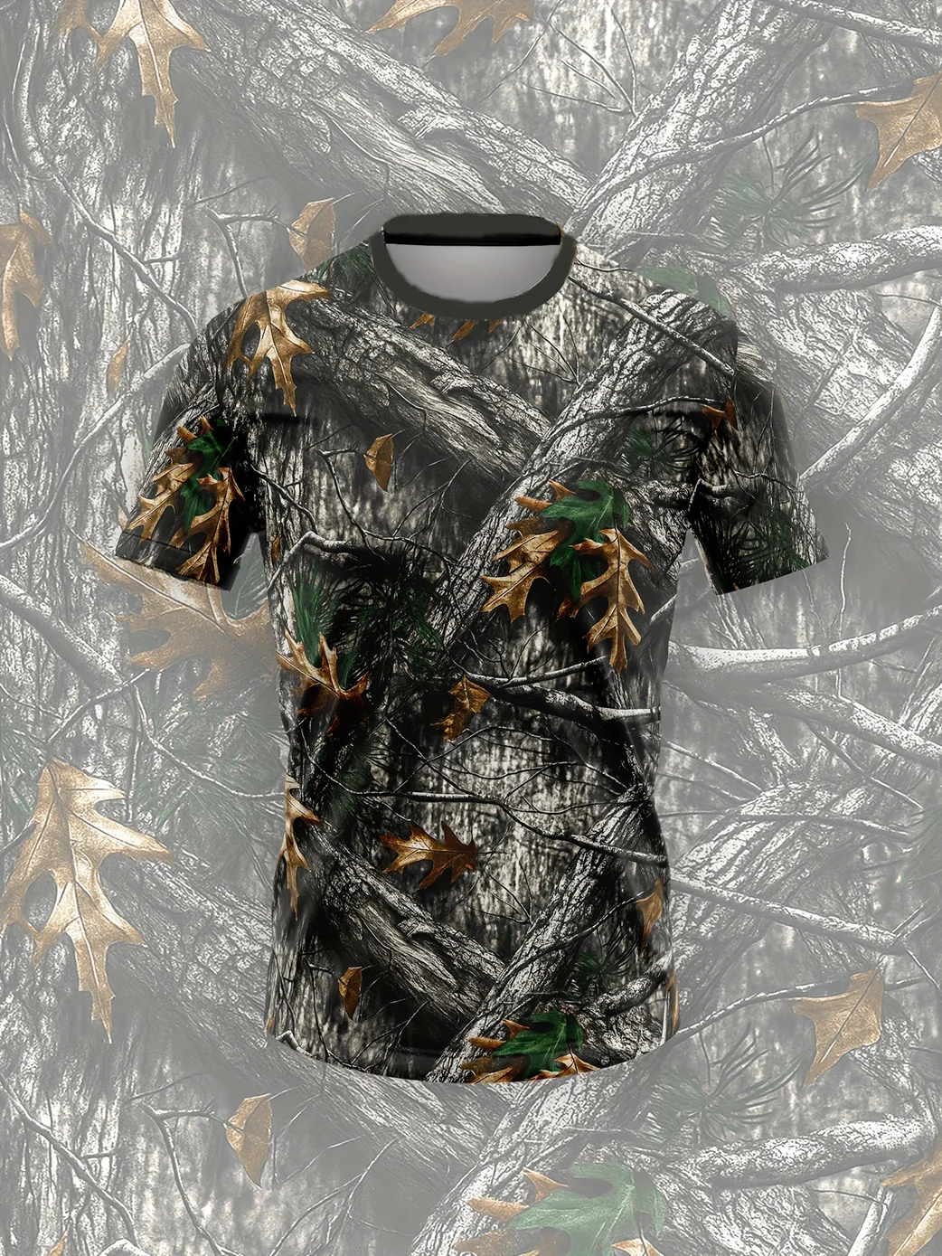 Camiseta Masculina Estampada e - Outdoor Hunting Graphic Tees avaliação e preço