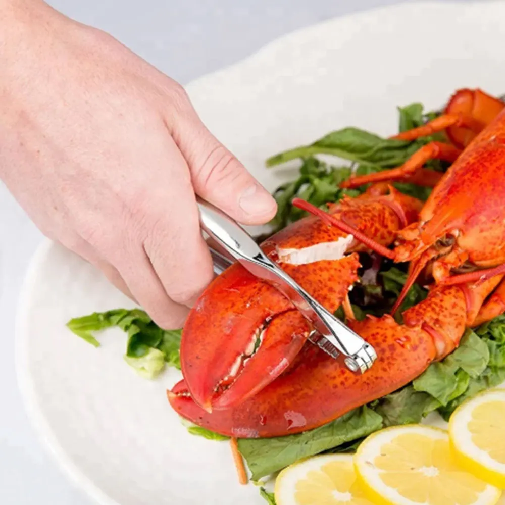 18/9Pcs Crab Shell Opener Seafood Tools Set with Stainless Steel Forks Lobster Crab Crackers Nut Cracker Shellfish Lobster Tool