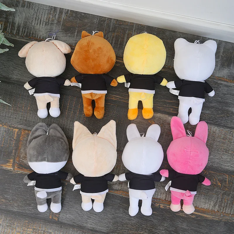 

23cm Straykids Cartoon Plush Animal Doll Skzoo Plush Toy Kawaii Companion Toy Room Decoration Children's Christmas Gift