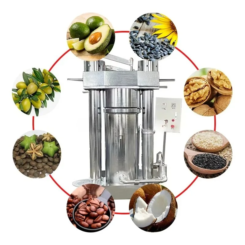 

Hydraulic Cold Press Oil Extraction Machine for Castor Beans High Efficiency Home Commercial Use