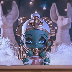 Kawaii AARU Garden Series 2 Gods Of Egypt Action Figure Dolls Toys AARU Anime Figures Decoration Model Cute Gifts for Children