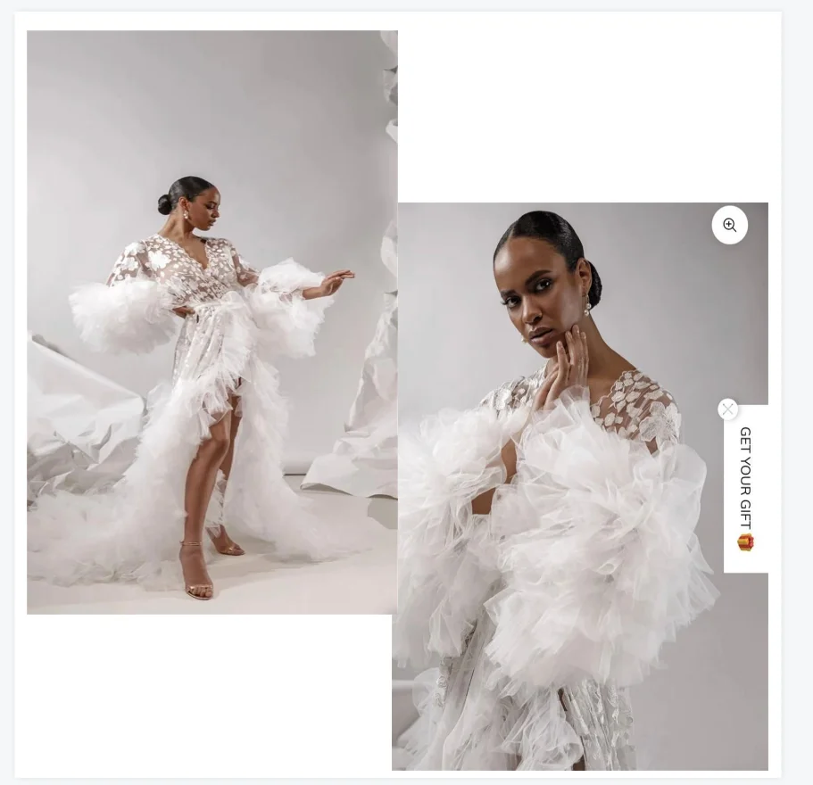 

White Women Wedding Prom Dress For Photo Shoot Sexy V Neck Lace Appliqued Bridal Evening Gown Tiered Tulle Mesh Customized Robe