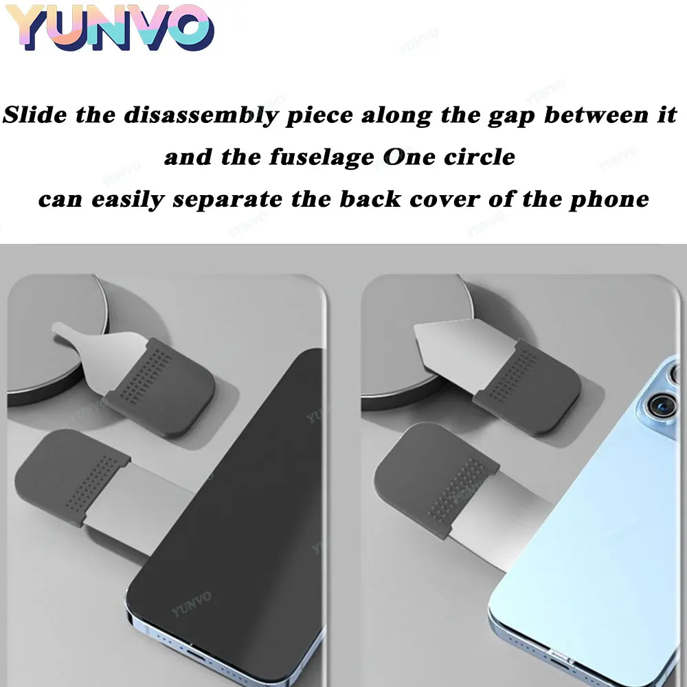 Ultra Thin Metal Spudger Pry Tool Kit, Phone Laptop Screen Separator, Battery Chip Glue Removal Disassembling Opening Tool