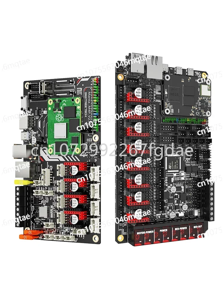 Manta M4P/M5P/M8P 3D Printer Motherboard 4/8 Axis Clipper Voron