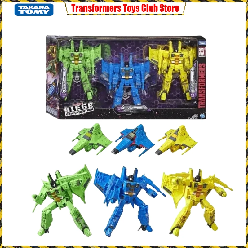 

In Stock Original TakaraTomy Transformers Siege War for Cybertron Nova Storm Ion Storm Acid Storm Anime Action Figures Model Toy