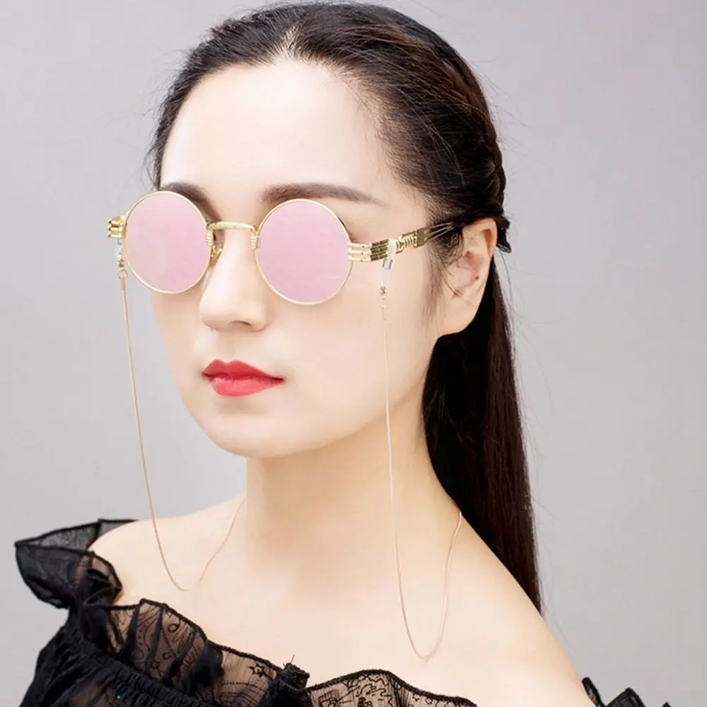 سلسلة العظام لمكافحة خسر سلسلة معلقة سلسلة معدنية قناع الحبل النظارات الشمسية سلاسل مشهد الحبل سلسلة النظارة المعدنية قناع سلسلة