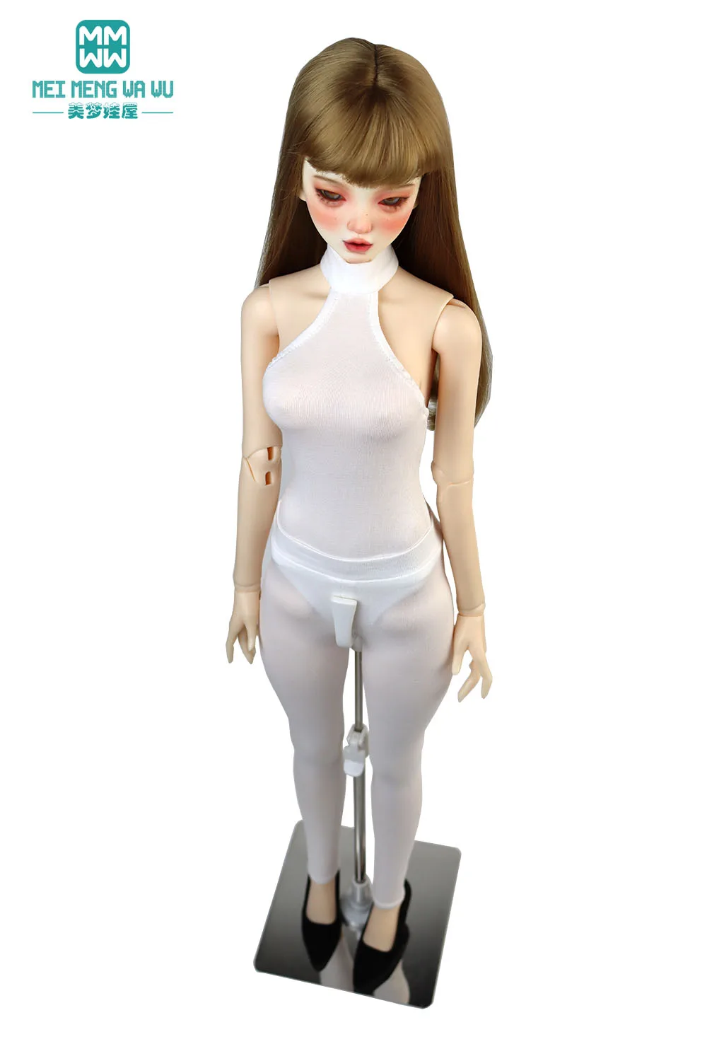 Vêtements de poupée MSD DD SD BJD, leggings élégants, noir, blanc, gris, jouets cadeau, 1/4 1/3