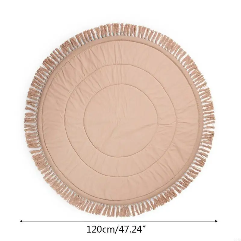 Q22D Baby Floor Carpet Soft Cotton for Play Mat Rug Crawling Pad Blanket Ground Activity Cushion Kid Children Room Decoration