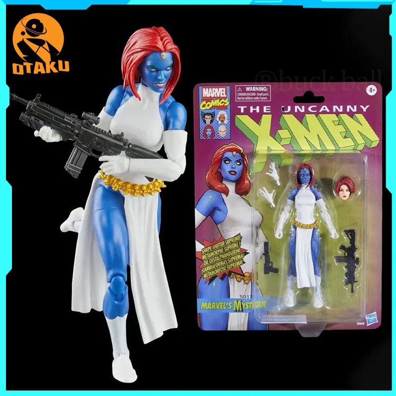 متوفر X-Men Uncanny Retro Mystique Target حصريًا 6 "عمل الشكل 15 سنتيمتر تحصيل X-Men كاريكاتير مستوحاة من نموذج الهدايا اللعب