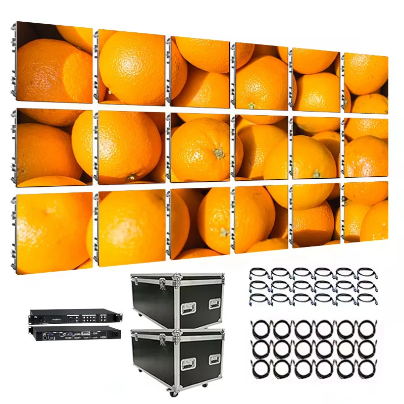 Customizable Factory Best Selling Wholesale High Definition Led P3.91 Outdoor Rental Video Wall Panel